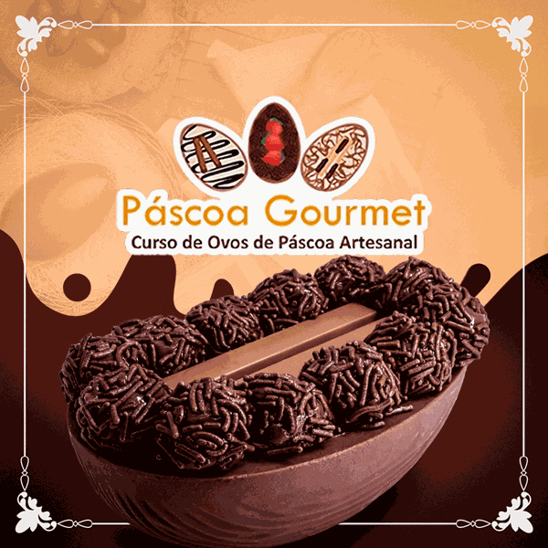 Curso Ovos de Páscoa Gourmet Artesanal