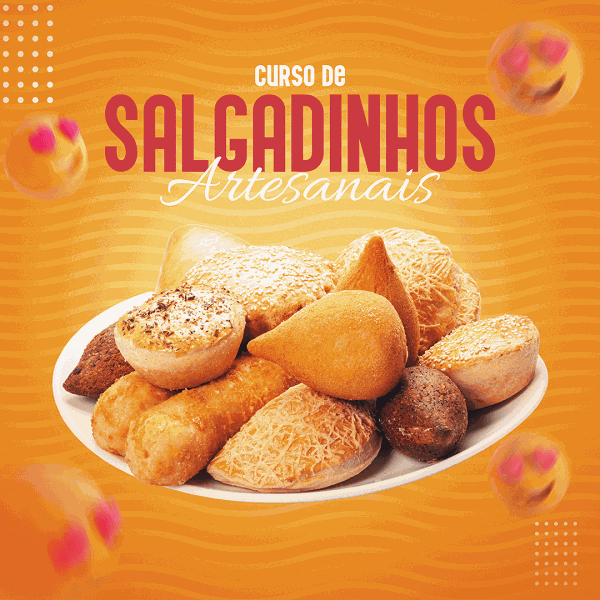 Curso de Salgadinhos Artesanais